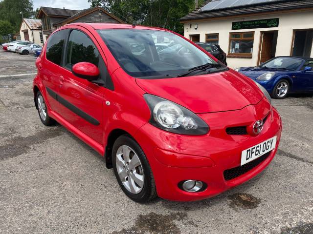 Toyota Aygo 1.0 VVT-i Go 5dr Hatchback Petrol Red