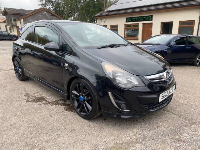 Vauxhall Corsa 1.4 SRi 3dr [AC] Hatchback Petrol Black