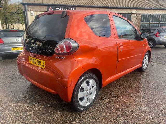 2012 Toyota Aygo 1.0 VVT-i Fire 3dr [AC]