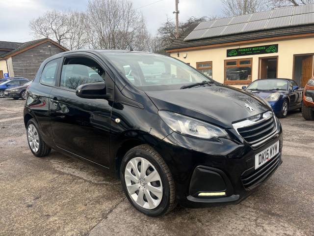 Peugeot 108 1.0 Active 3dr Hatchback Petrol Black
