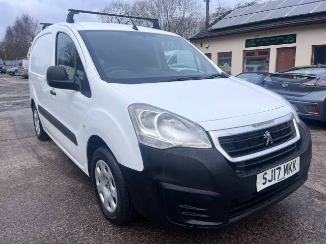 Peugeot Partner 625 1.6 BlueHDi 75 Professional Van Panel Van Diesel White